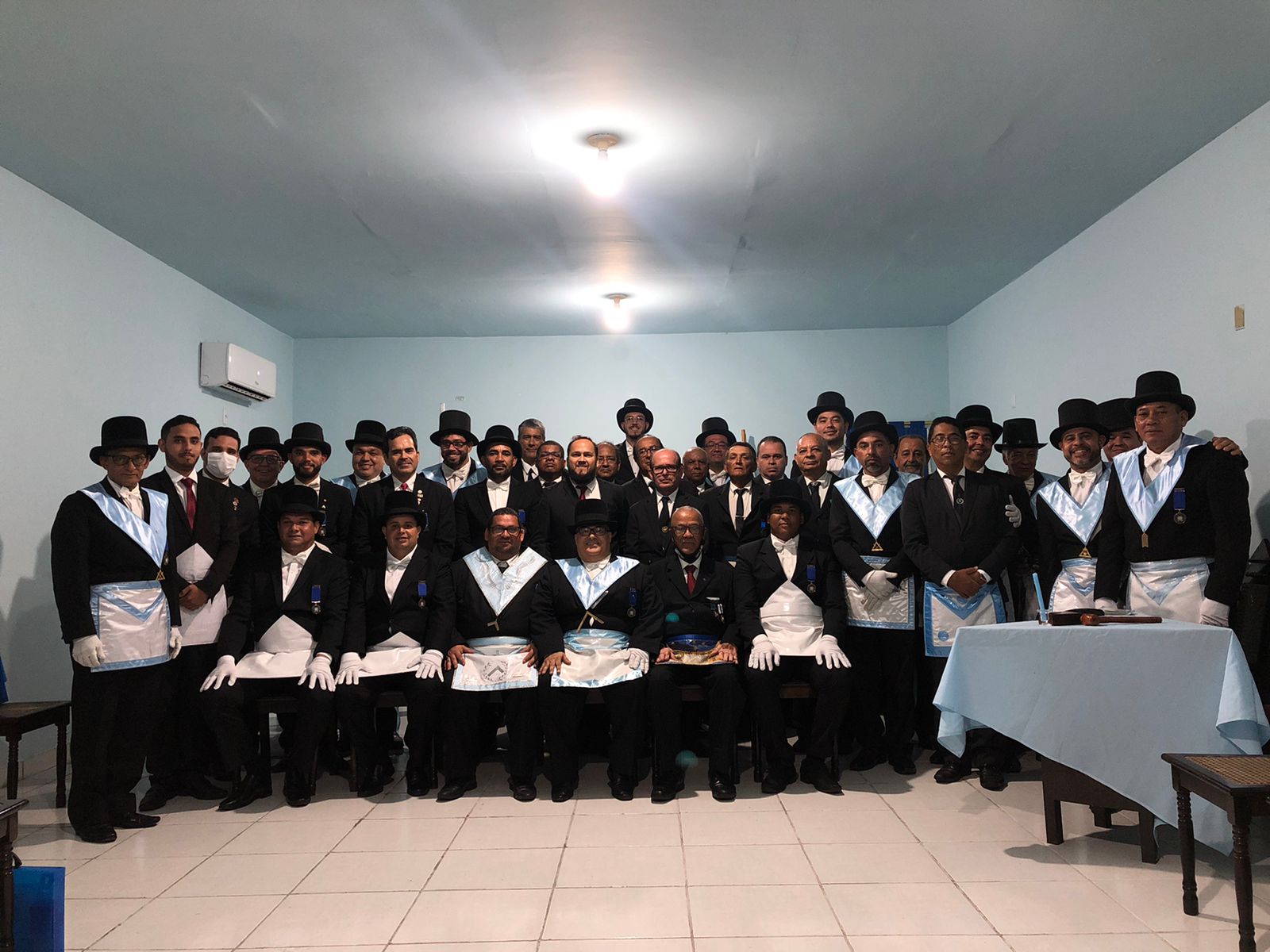 Cerimônia de Iniciação na Loja Antônio da Silva Costa, nº 4610 – GOB -BA